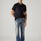 Men's 541 Blue Athletic Tapered Fit Mid Rise Commuter Jeans - Styleshot View