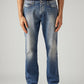 Men's 541 Blue Athletic Tapered Fit Mid Rise Commuter Jeans - Front View