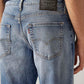 Men's 541 Blue Athletic Tapered Fit Mid Rise Commuter Jeans - Detail View