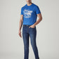 Men's 511 Dark Indigo Slim Fit Mid Rise Jeans - Side View