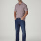 Men's 541 Dark Indigo Athletic Tapered Fit Mid Rise Commuter Jeans - Styleshot View