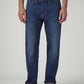 Men's 541 Dark Indigo Athletic Tapered Fit Mid Rise Commuter Jeans - Front View