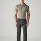 Men's 505 Charcoal Grey Straight Fit Mid Rise Jeans - Front View