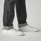 Men's 505 Charcoal Grey Straight Fit Mid Rise Jeans - Detail View