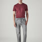 Men's 505 Grey Straight Fit Mid Rise Jeans - Front View