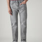 Men's 505 Grey Straight Fit Mid Rise Jeans - Front View