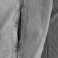 Men's 505 Grey Straight Fit Mid Rise Jeans - Detail View