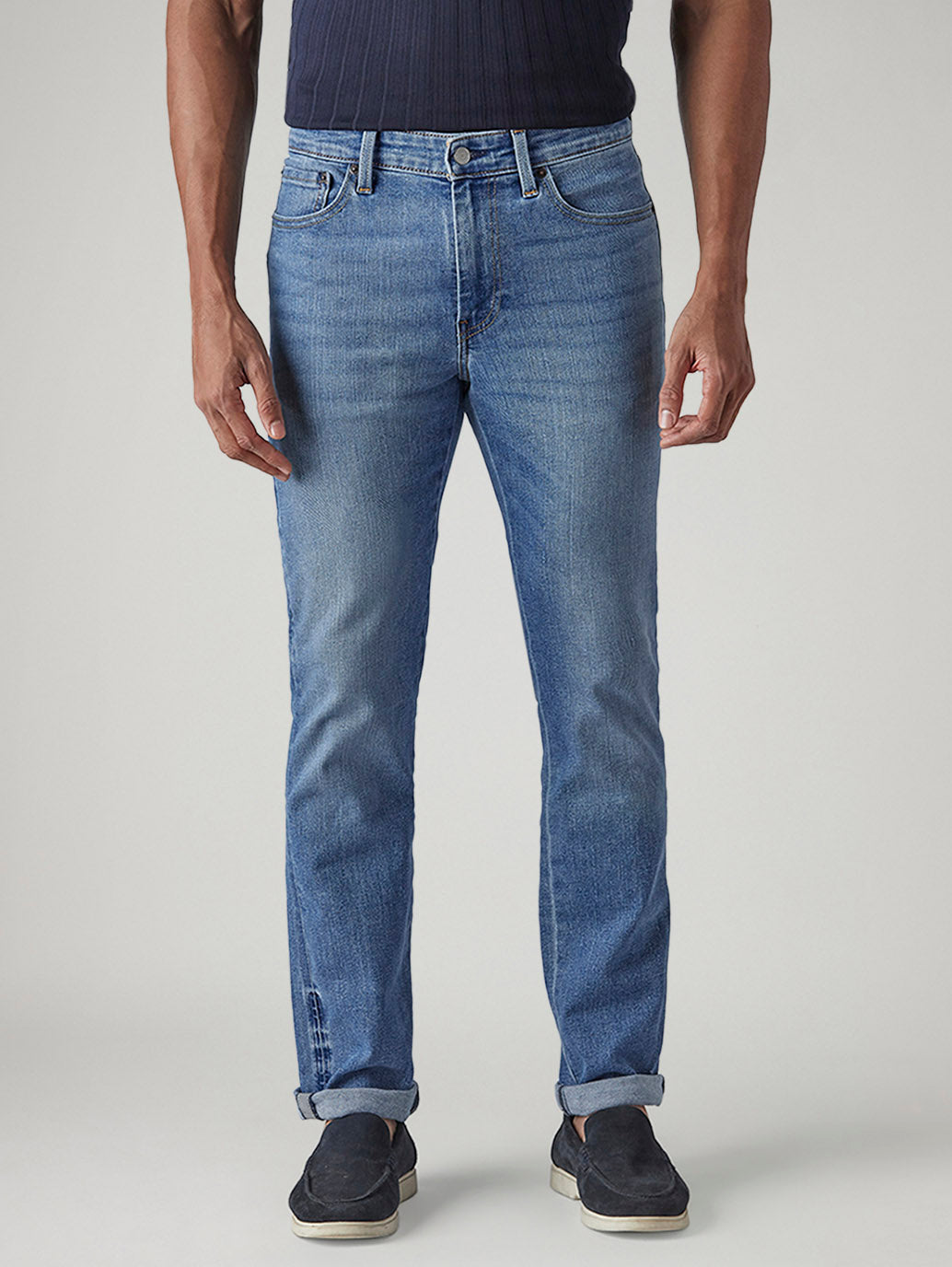 Men's 511 Light Indigo Slim Fit Mid Rise Commuter Jeans - 20 View