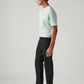 Men's 541 Black Tapered Fit Mid Rise Jeans - Side View