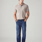 Men's 541 Blue Tapered Fit Mid Rise Commuter Jeans - Styleshot View