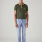 Men's 541 Light Blue Athletic Tapered Fit Mid Rise Jeans - Front View