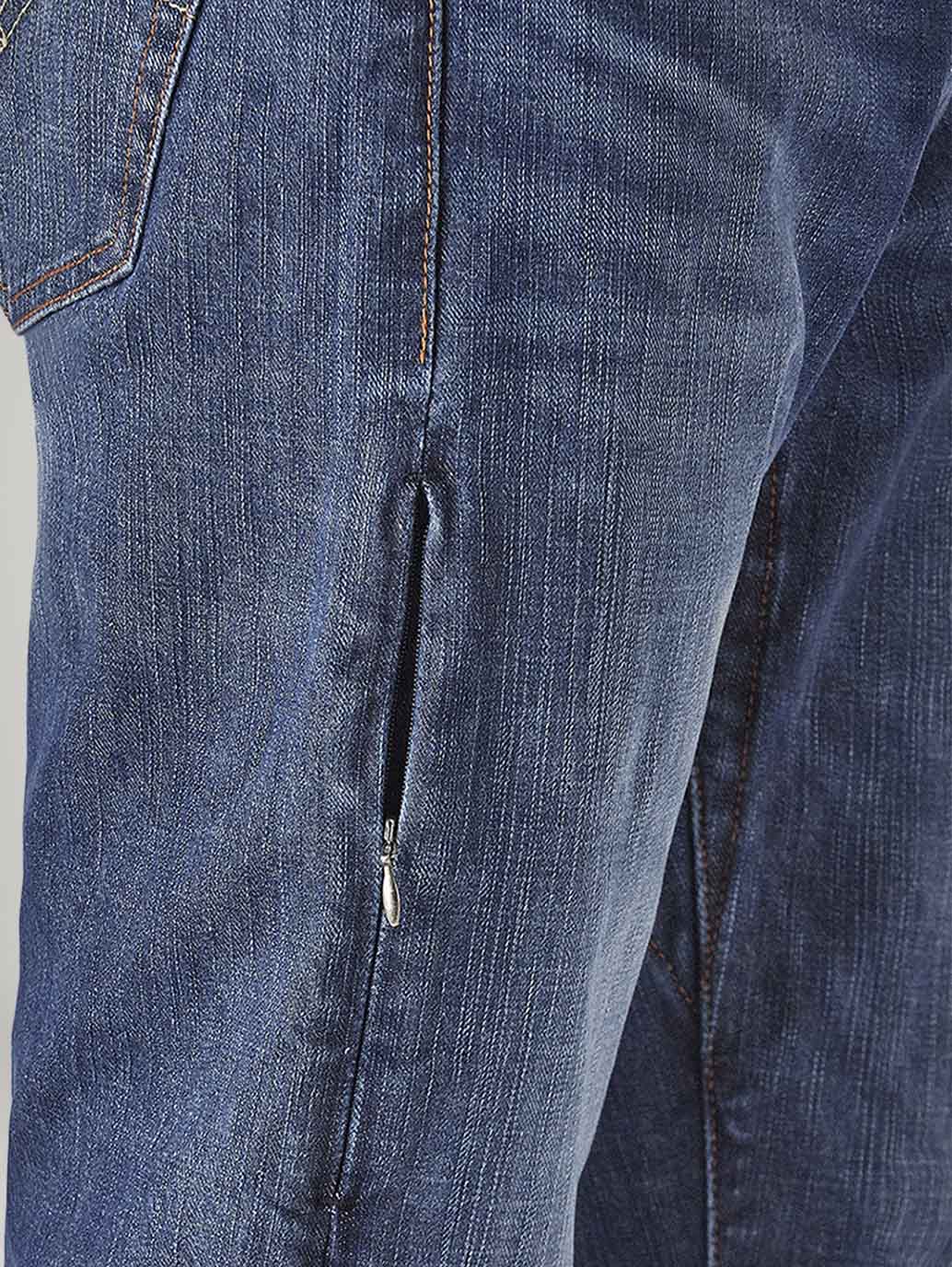 Men's 505 Indigo Straight Fit Mid Rise Jeans - ff736a78-21a6-4316-b21b-6e56dd8af8cf View