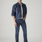 Men's 511 Dark Blue Slim Fit Mid Rise Commuter Jeans - 6202ac43-934a-4bb6-9fe5-4ce80ee33cde View