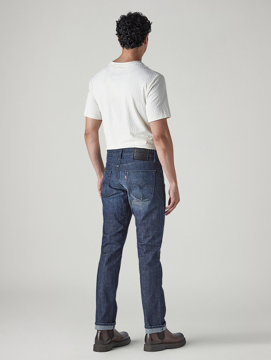 Men's 511 Dark Blue Slim Fit Mid Rise Commuter Jeans - e2cf5396-34a9-4e64-8bb8-e8cb72c6d042 View