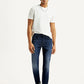 Men's 512 Navy Slim Tapered Fit Mid Rise Jeans - Styleshot View