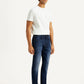 Men's 512 Navy Slim Tapered Fit Mid Rise Jeans - Side View