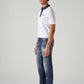 Men's 541 Blue Athletic Tapered Fit Mid Rise Jeans - Side View