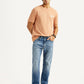 Men's 505 Blue Straight Fit Mid Rise Jeans - Styleshot View