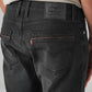 Men's 513 Charcoal Grey Slim Straight Fit Mid Rise Jeans - 20 View