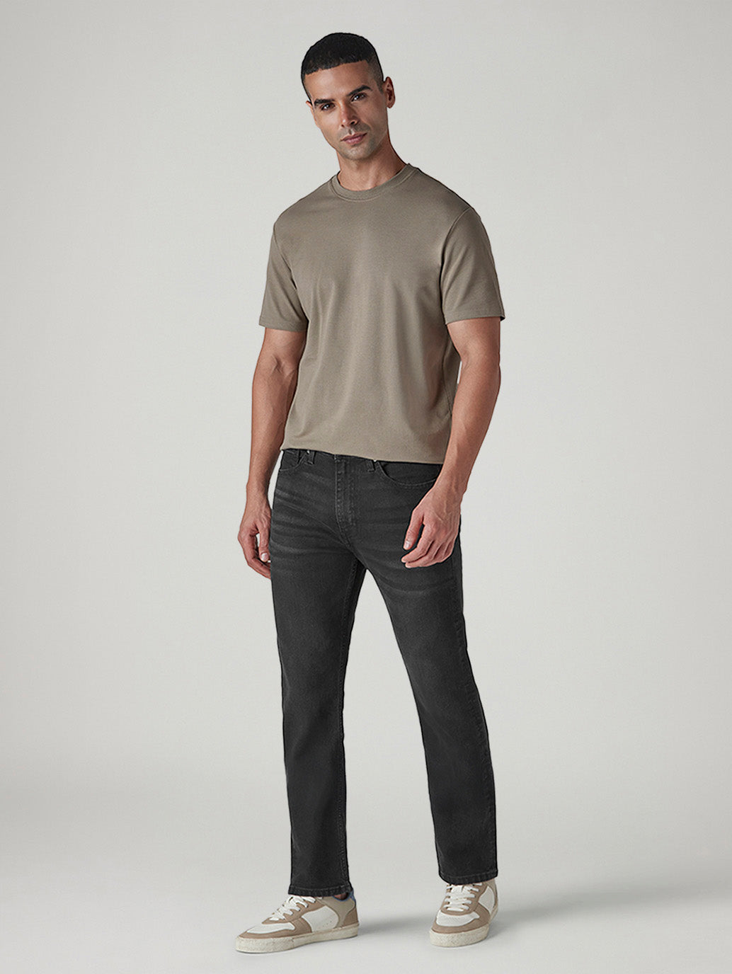 Men's 513 Black Slim Straight Fit Mid Rise Jeans