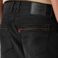 Men's 541 Black Athletic Tapered Fit Mid Rise Jeans - Detail View