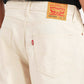 Men's 578 Beige Baggy Fit Mid Rise Jeans - Detail View