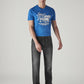 Men's 505 Charcoal Grey Straight Fit Mid Rise Commuter Jeans - 2079474c-8b70-4e79-9339-90125a21e7ad View