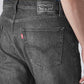 Men's 505 Charcoal Grey Straight Fit Mid Rise Commuter Jeans - 082f62ab-c4f9-4623-a80d-363cd03aad75 View