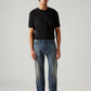 Men's 505 Blue Straight Fit Hyper Stretch Jeans - Front View