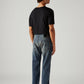 Men's 505 Blue Straight Fit Hyper Stretch Jeans - Back View