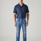 Men's Redloop 505 Blue Straight Fit Mid Rise Jeans - Front View