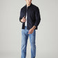 Men's Redloop 513 Indigo Slim Straight Fit Mid Rise Jeans - Styleshot View
