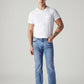 Men's Redloop 513 Indigo Slim Straight Fit Mid Rise Jeans - Front View