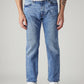 Men's Redloop 513 Indigo Slim Straight Fit Mid Rise Jeans - Front View