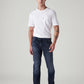 Men's 511 Dark Blue Slim Fit Mid Rise Redloop Jeans - Front View