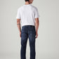 Men's 511 Dark Blue Slim Fit Mid Rise Redloop Jeans - Back View