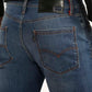 Men's Redloop 511 Blue Slim Fit Mid Rise Jeans - Detail View