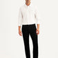 Men's Redloop 511 Black Slim Fit Mid Rise Jeans - Front View