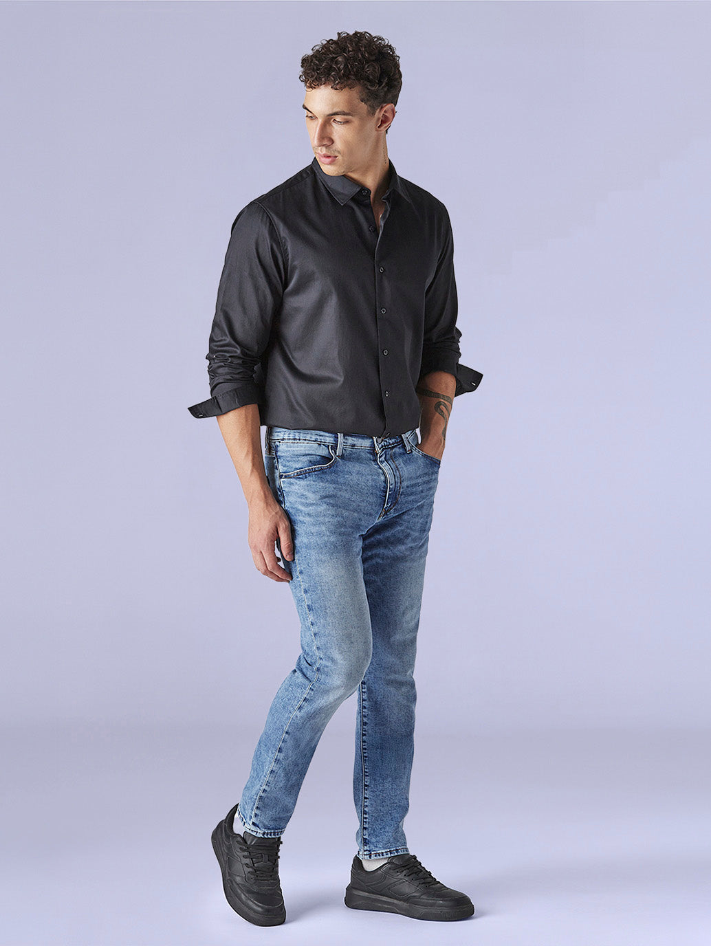 Men's Redloop 511 Indigo Slim Fit Mid Rise Jeans