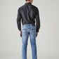 Men's Redloop 511 Indigo Slim Fit Mid Rise Jeans - Back View