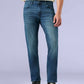 Men's Redloop 511 Blue Slim Fit Mid Rise Jeans - Front View