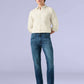 Men's Redloop 511 Blue Slim Fit Mid Rise Jeans - Front View