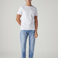 Men's 505 Light Indigo Straight Fit Mid Rise Redloop Jeans - Front View