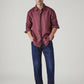 Men's 505 Dark Indigo Straight Fit Mid Rise Redloop Jeans - Styleshot View