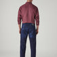 Men's 505 Dark Indigo Straight Fit Mid Rise Redloop Jeans - Back View