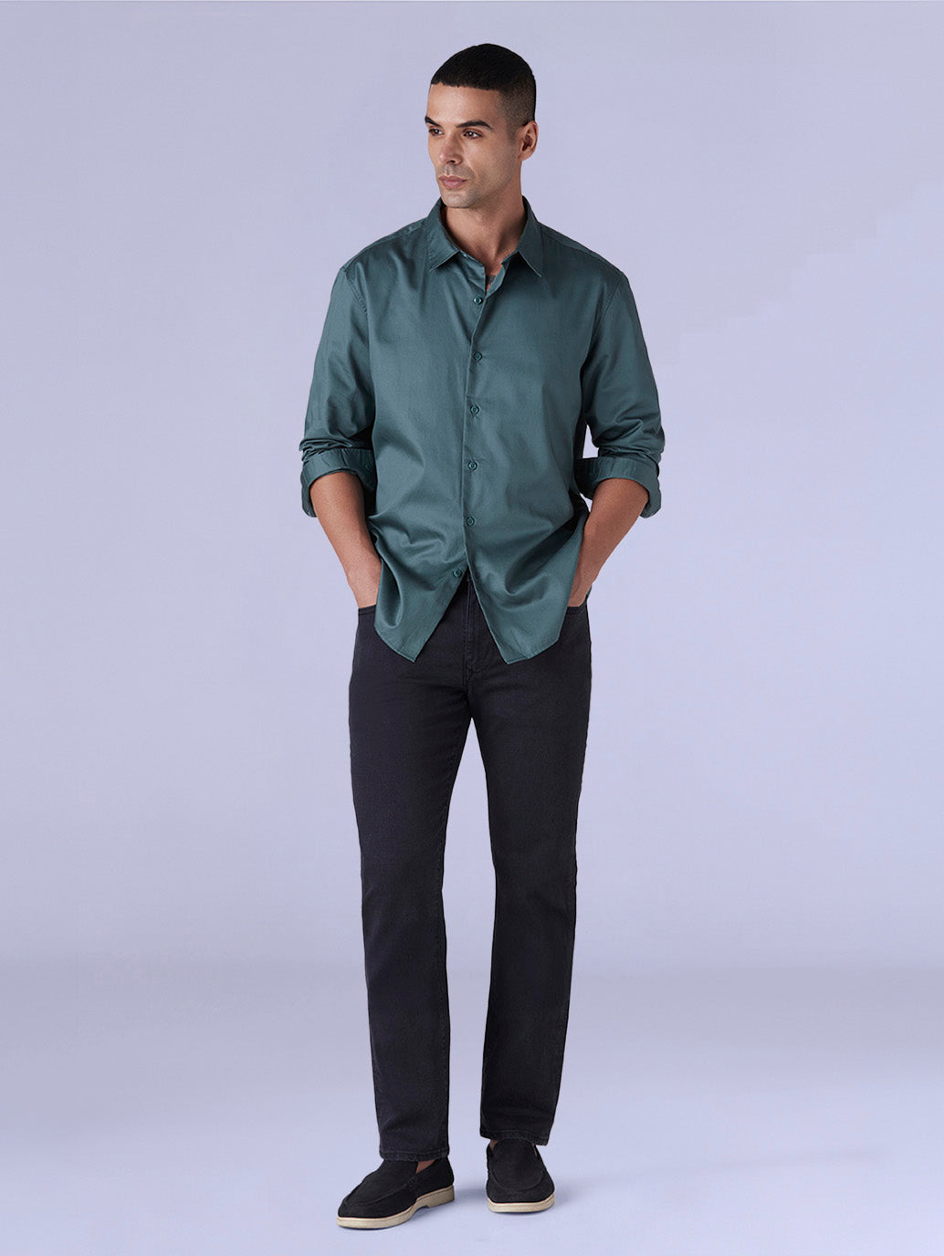 Men's 511 Navy Slim Fit Mid Rise Redloop Jeans