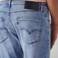 Men's 505 Light Blue Straight Fit Mid Rise Redloop Jeans - 20 View