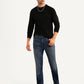 Men's Redloop 511 Blue Slim Fit Mid Rise Jeans - Styleshot View