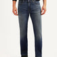 Men's Redloop 511 Blue Slim Fit Mid Rise Jeans - Front View