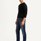Men's Redloop 511 Blue Slim Fit Mid Rise Jeans - Side View